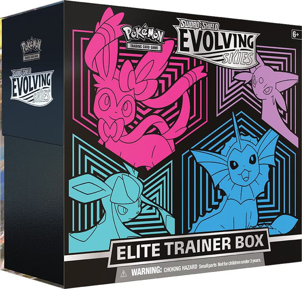 Evolving Skies Elite Trainer Box [Glaceon/Vaporeon/Sylveon/Espeon] - Pokémon