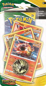 Evolving Skies Premium Checklane Blister [Emboar] - Pokémon