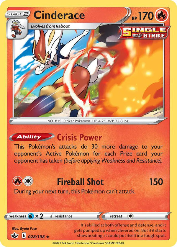 Cinderace - 028/198 - Pokémon