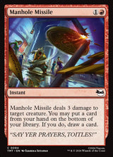 Manhole Missile - Magic: The Gathering
