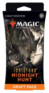 Innistrad: Midnight Hunt - 3-Booster Draft Pack - Magic: The Gathering