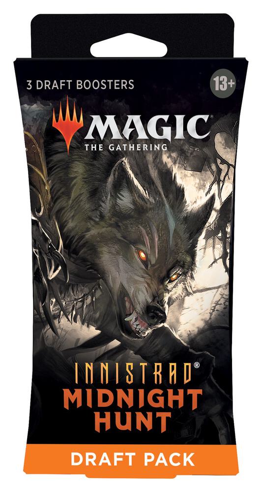 Innistrad: Midnight Hunt - 3-Booster Draft Pack - Magic: The Gathering