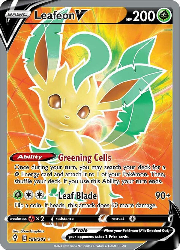 Leafeon V (Full Art) - Pokémon