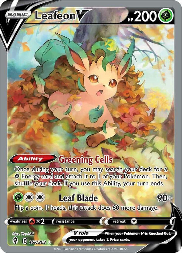 Leafeon V (Alternate Full Art) - Pokémon