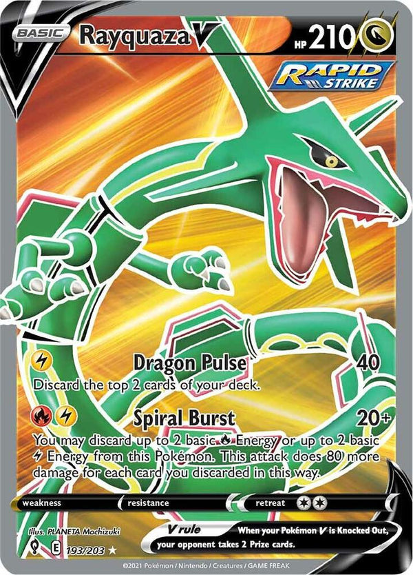 Rayquaza V (Full Art) - Pokémon