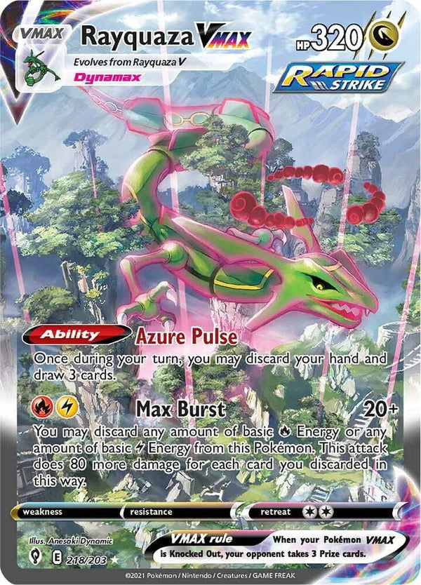 Rayquaza VMAX (Alternate Art Secret) - Pokémon