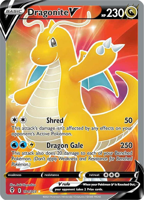 Dragonite V (Full Art) - Pokémon
