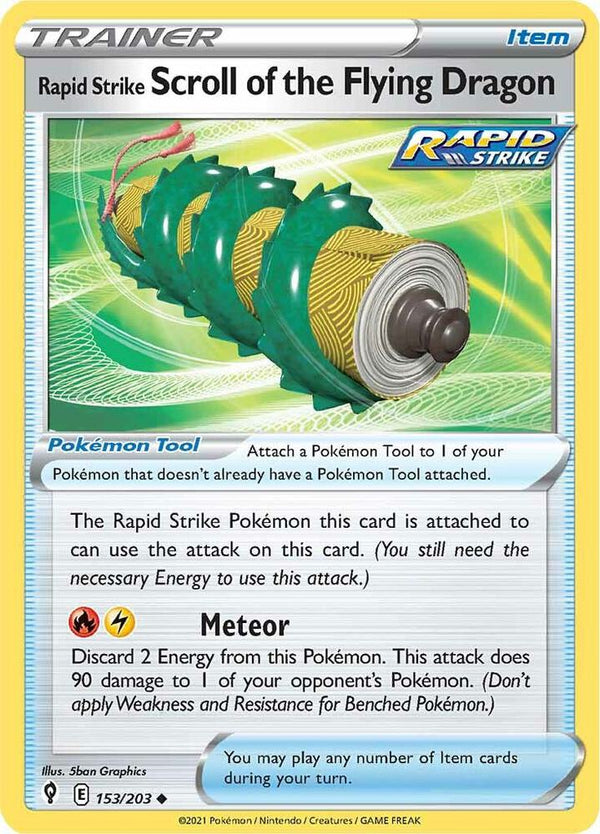Rapid Strike Scroll of the Flying Dragon - Pokémon