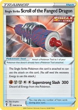 Single Strike Scroll of the Fanged Dragon - Pokémon