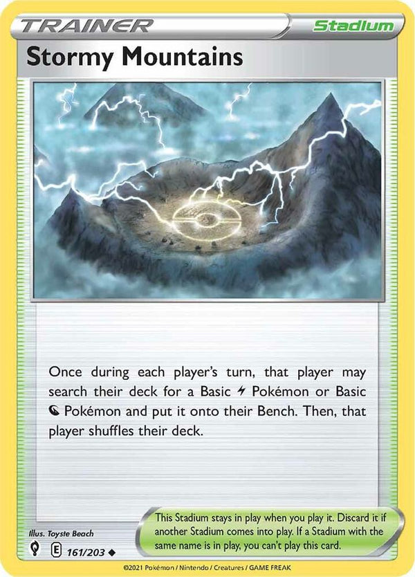 Stormy Mountains - Pokémon