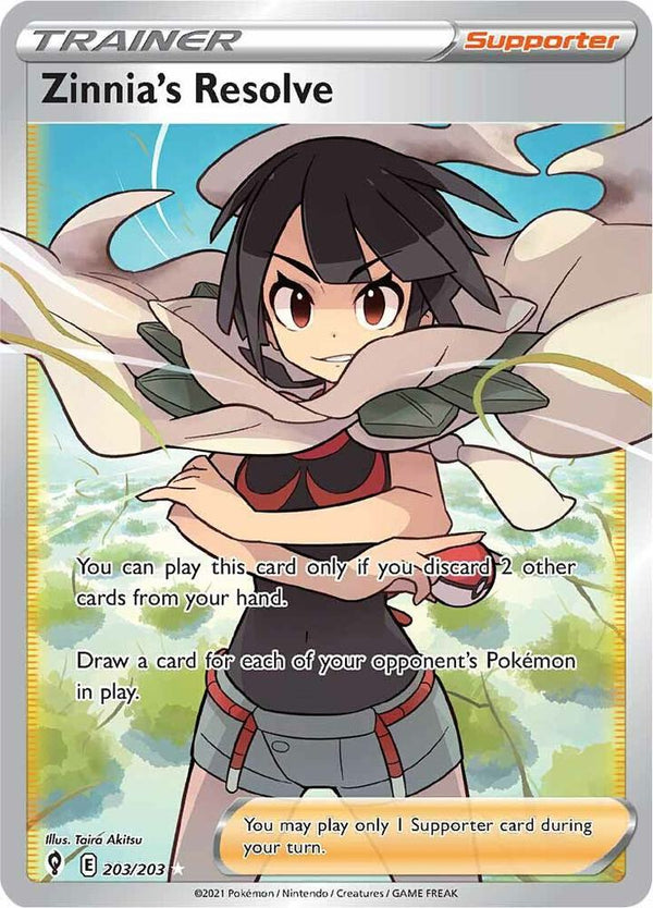 Zinnia's Resolve (Full Art) - Pokémon