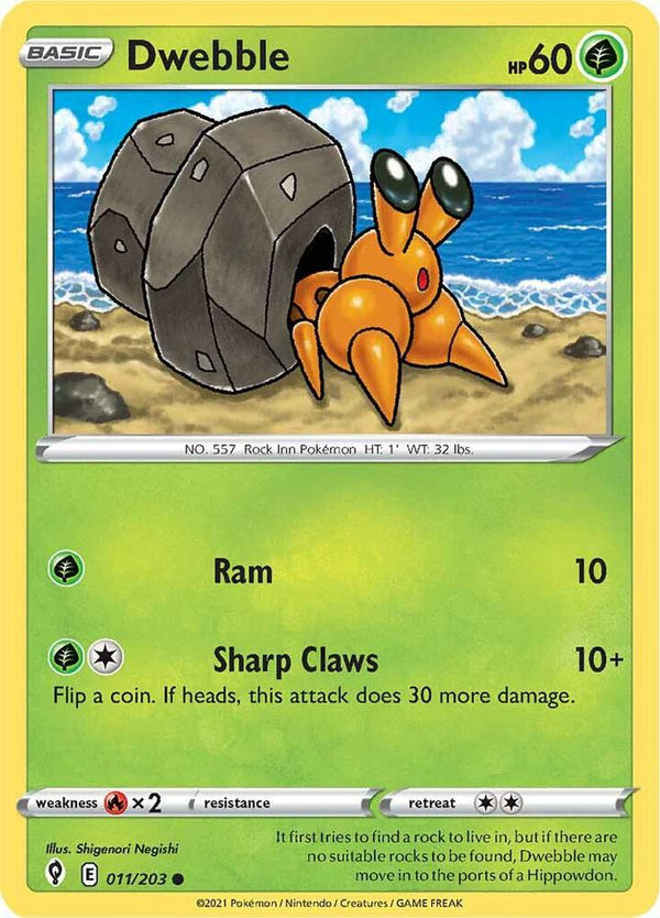 Dwebble - Pokémon