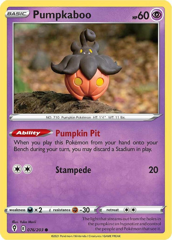Pumpkaboo - Pokémon