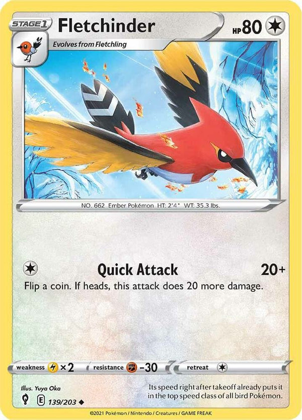 Fletchinder - Pokémon