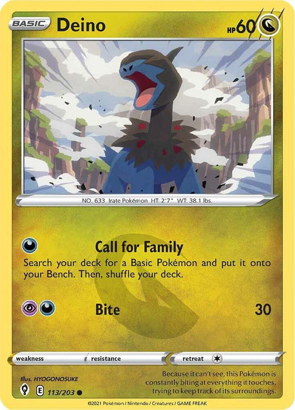 Deino - Pokémon