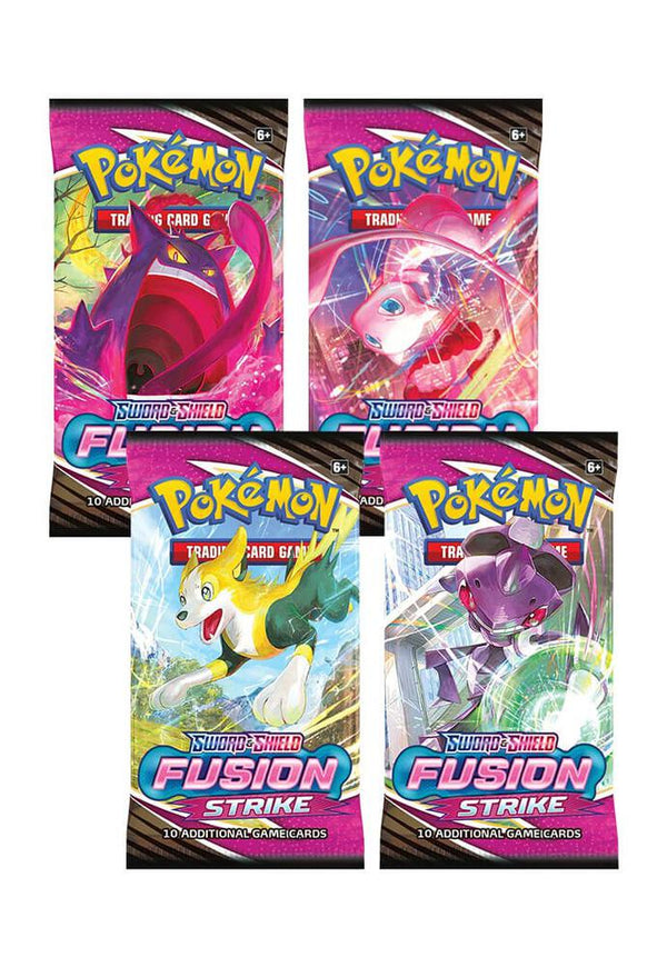 Fusion Strike Booster Pack Art Bundle [Set of 4] - Pokémon