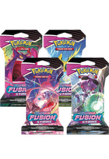 Fusion Strike Sleeved Booster Pack Art Bundle [Set of 4] - Pokémon