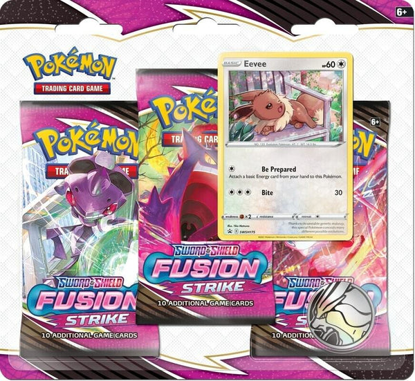 Fusion Strike 3 Pack Blister [Eevee] - Pokémon