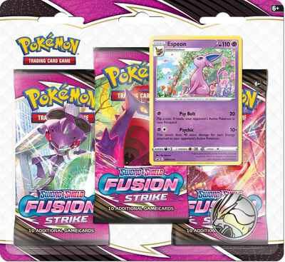 Fusion Strike 3 Pack Blister [Espeon] - Pokémon