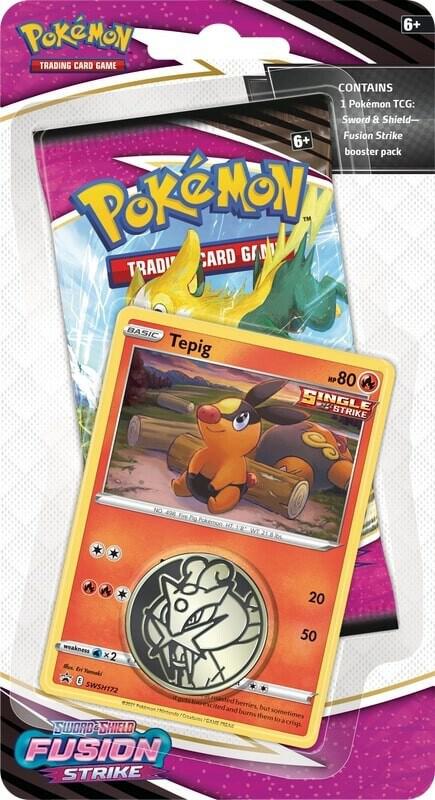 Fusion Strike Single Pack Blister [Tepig] - Pokémon