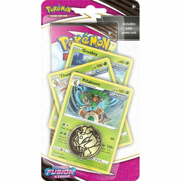 Fusion Strike Premium Checklane Blister [Rillaboom] - Pokémon