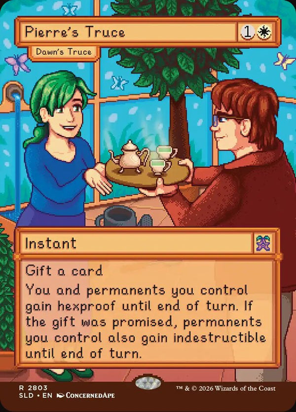 Pierre's Truce - Dawn's Truce - Magic: The Gathering
