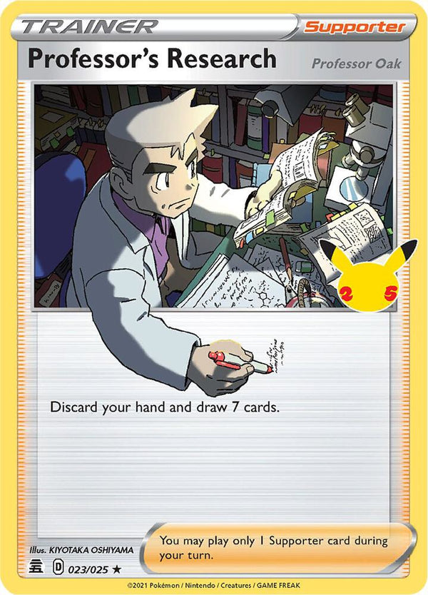 Professor's Research [Professor Oak] - Pokémon