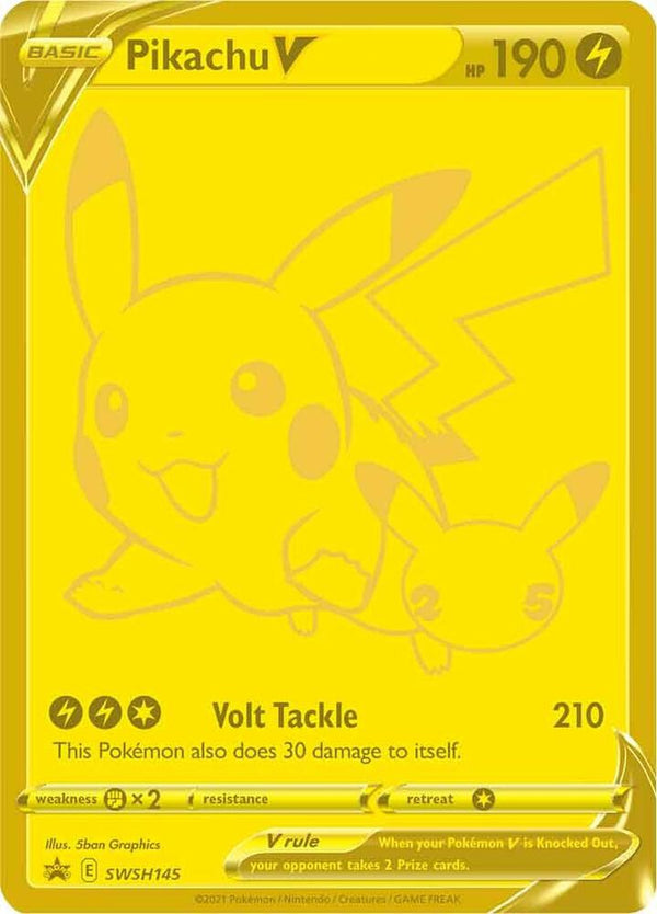 Pikachu V - SWSH145 - Pokémon