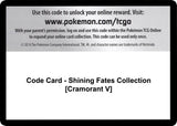 Code Card - Shining Fates Collection [Cramorant V] - Pokémon