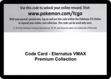 Code Card - Eternatus VMAX Premium Collection - Pokémon