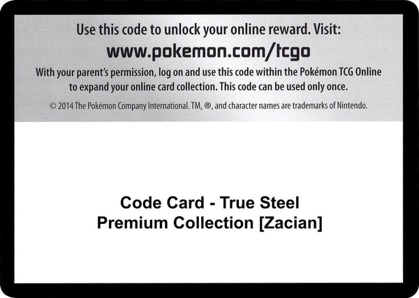 Code Card - True Steel Premium Collection [Zacian] - Pokémon