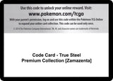Code Card - True Steel Premium Collection [Zamazenta] - Pokémon