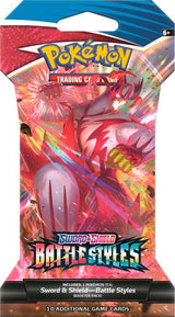 Battle Styles Sleeved Booster Pack - Pokémon