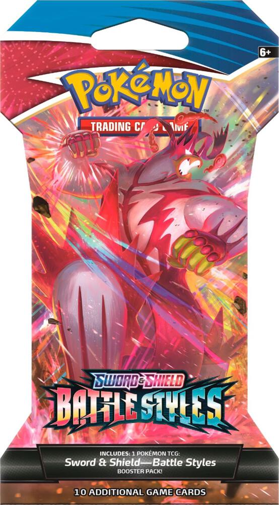 Battle Styles Sleeved Booster Pack - Pokémon