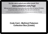 Code Card - Mythical Pokemon Collection Box [Celebi] - Pokémon