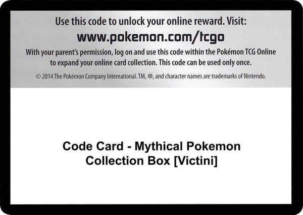 Code Card - Mythical Pokemon Collection Box [Victini] - Pokémon