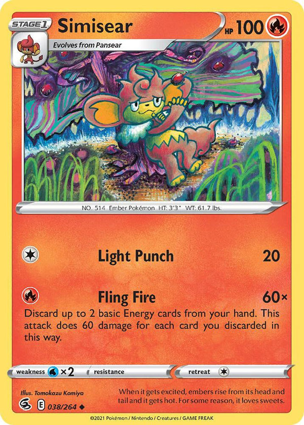 Simisear - Pokémon