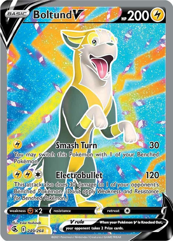 Boltund V (Full Art) (SWSH08 249/264) - Pokémon