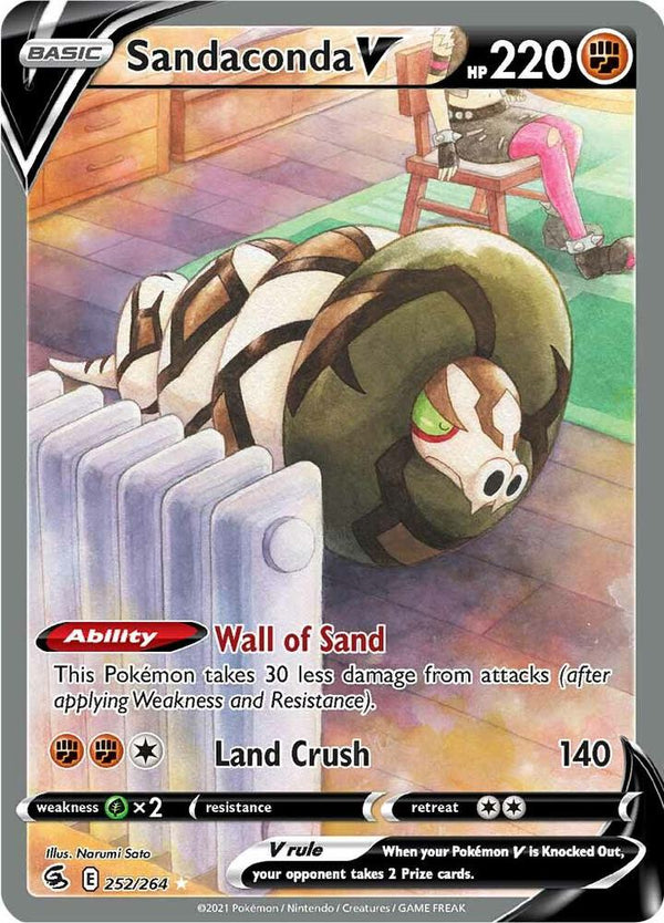 Sandaconda V (Alternate Full Art) - Pokémon