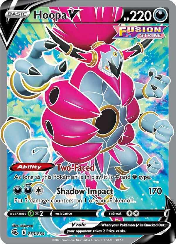 Hoopa V (Full Art) (SWSH08 253/264) - Pokémon