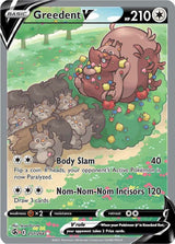Greedent V (Alternate Full Art) - Pokémon