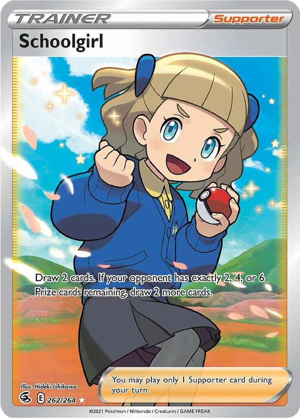 Schoolgirl (Full Art) (SWSH08 262/264) - Pokémon