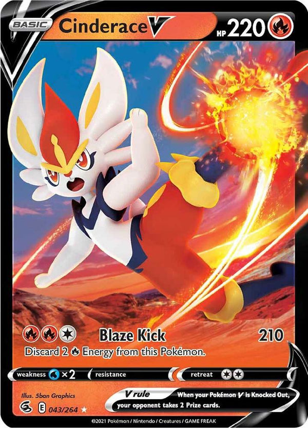 Cinderace V (43) - Pokémon