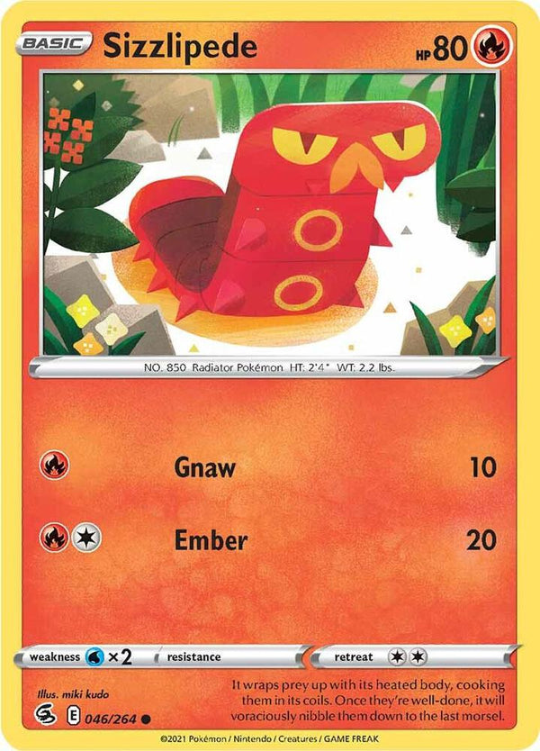 Sizzlipede (46) - Pokémon