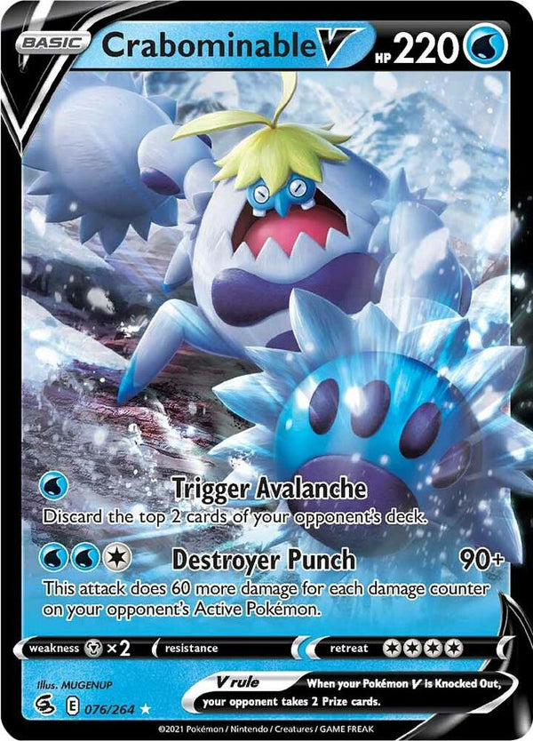 Crabominable V - Pokémon