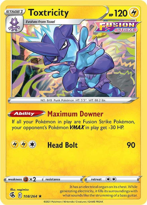 Toxtricity (108) - Pokémon