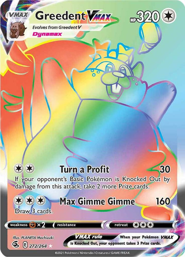 Greedent VMAX (Secret) - Pokémon