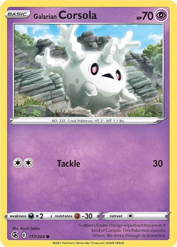 Galarian Corsola - Pokémon