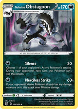 Galarian Obstagoon - Pokémon