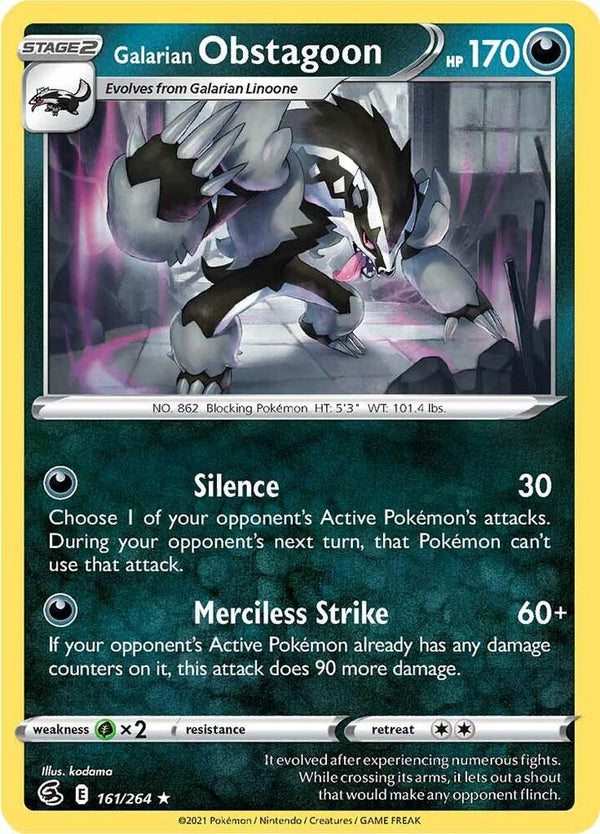 Galarian Obstagoon - Pokémon